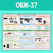 Плакат «Выверка оптических прицелов» (ОБЖ-37, ламинированная бумага, A2, 1 лист)